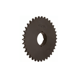 Bushing Bore Roller Chain Sprocket - Taper Locking, 80 / 1 in, 54 Teeth, 2517 Bushing, Steel Material